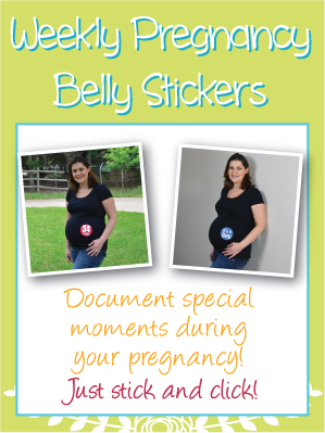 Weekly Pregnancy Belly Stickers