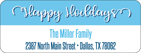 Christmas Address Labels CLB-031