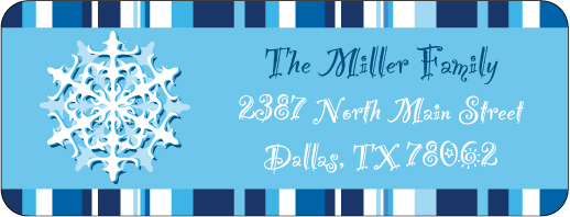 Christmas Address Labels CLB-038