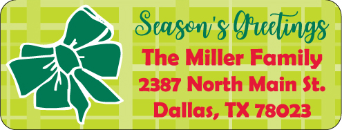 Christmas Address Labels CLB-059