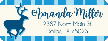 Christmas Address Labels CLB-061