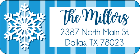 Christmas Address Labels CLB-065