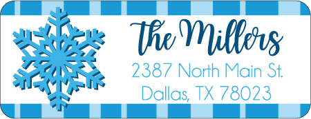 Christmas Address Labels CLB-066