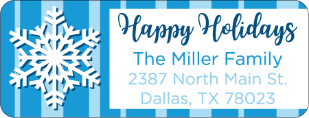 Christmas Address Labels CLB-071