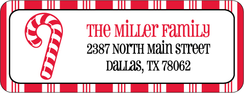 Christmas Address Labels CLB-096