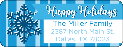 Christmas Address Labels CLB-099