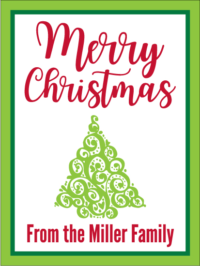 Christmas Rectangle CRET-041