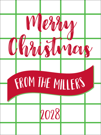 Christmas Rectangle CRET-044