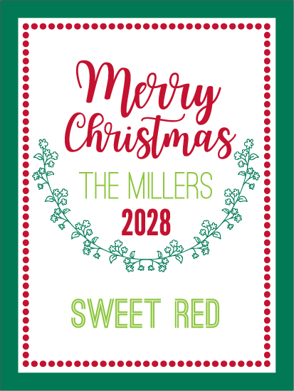 Christmas Rectangle CRET-054