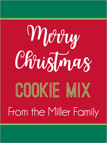 Christmas Rectangle CRET-058