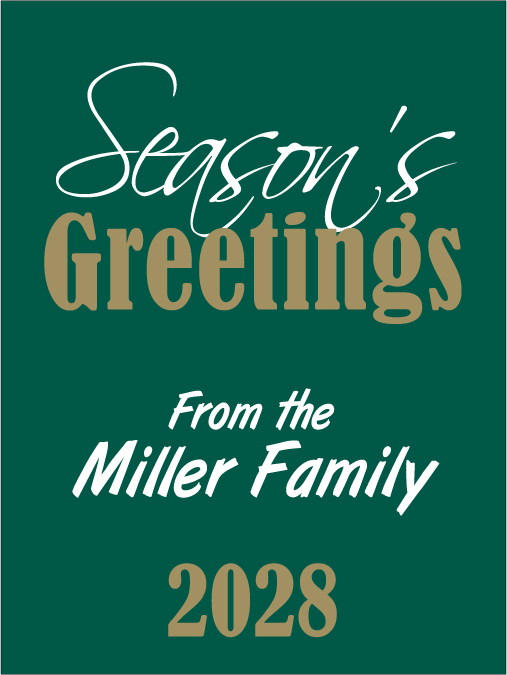 Christmas Rectangle CRET-070