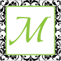Custom Monogram SQ-032