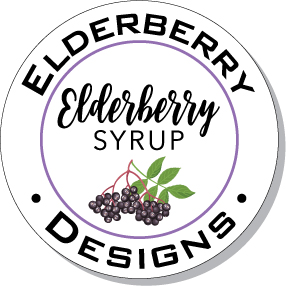 Elderberry Syrup Stickers