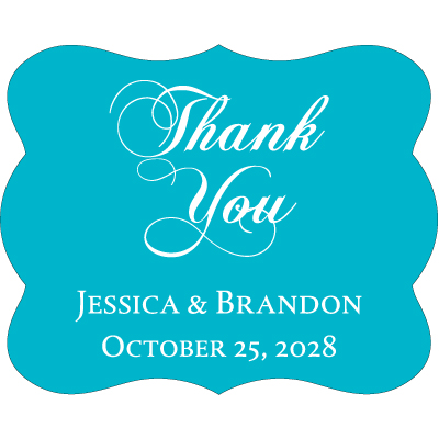 Wedding Label Cut WL-065