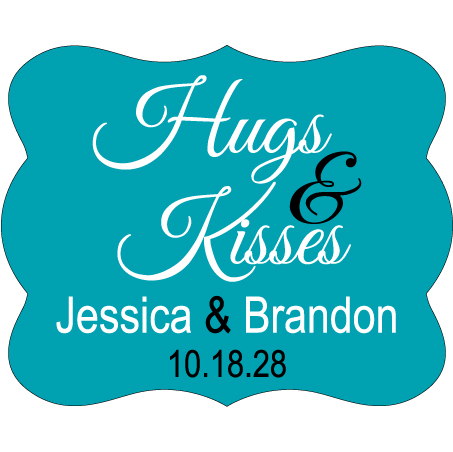 Wedding Label Cut WL-090