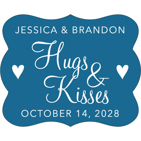 Wedding Label Cut WL-092