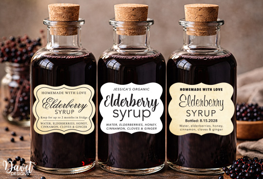 Homemade Item Labels