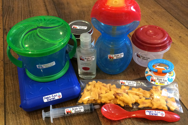 Personalized labels for kid items